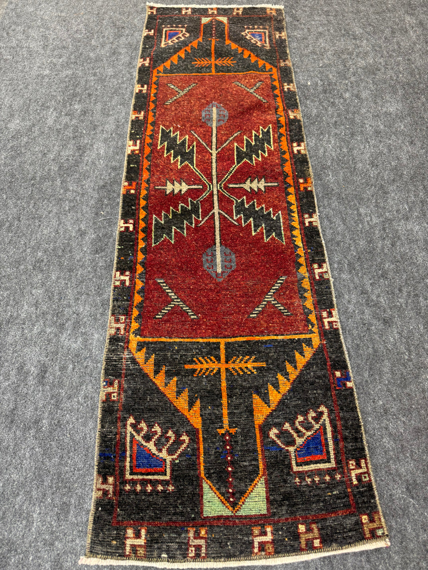 Turkish Yastik Rug 1'5" x 4'9" #23794