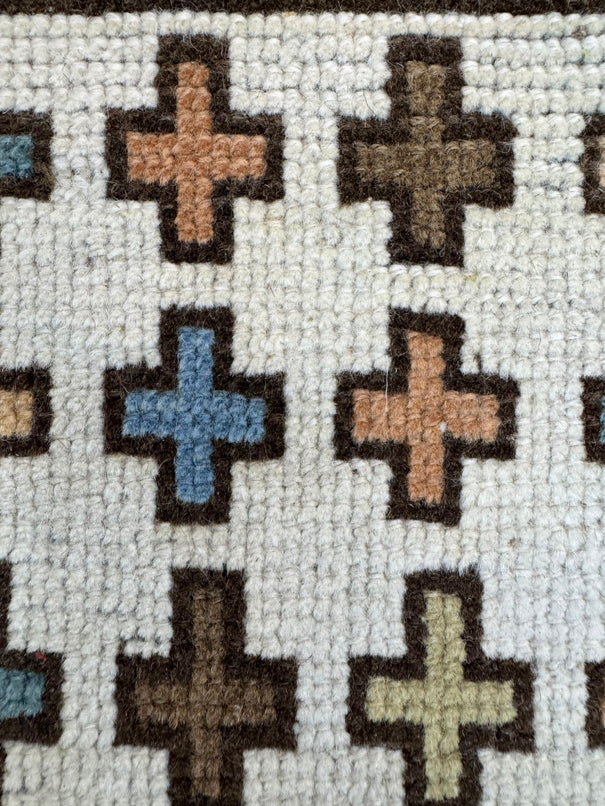 Turkish Yastik Rug 1'4" x 1'2" #23790