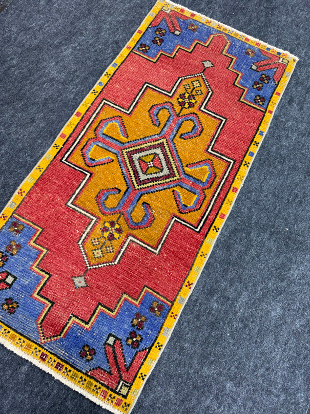 Turkish Yastik Rug 1'10" x 4' #23782