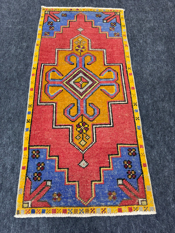 Turkish Yastik Rug 1'10" x 4' #23782