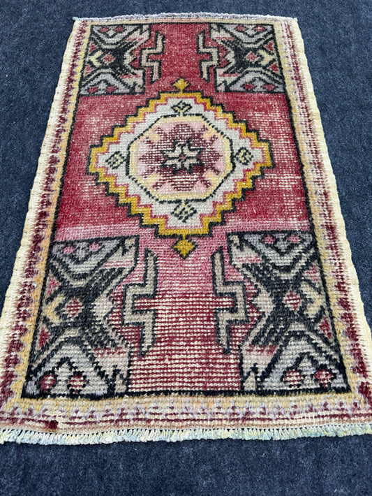 Turkish Yastik Rug 1'11" x 3'2" #23678