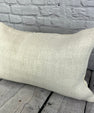 16 x 24 Hemp Pillow Turkish Cushion Natural White Pillow Cushion Cover #6178