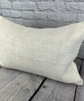 16 x 24 Hemp Pillow Turkish Cushion Natural White Pillow Cushion Cover #6165