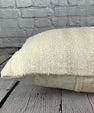 16 x 24 Hemp Pillow Turkish Cushion Natural White Pillow Cushion Cover #6197