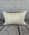 16 x 24 Hemp Pillow Turkish Cushion Natural White Pillow Cushion Cover #6196