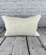 16 x 24 Hemp Pillow Turkish Cushion Natural White Pillow Cushion Cover #6195