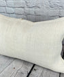 16 x 24 Hemp Pillow Turkish Cushion Natural White Pillow Cushion Cover #6195