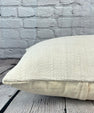 16 x 24 Hemp Pillow Turkish Cushion Natural White Pillow Cushion Cover #6195