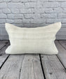 16 x 24 Hemp Pillow Turkish Cushion Natural White Pillow Cushion Cover #6193