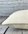 16 x 24 Hemp Pillow Turkish Cushion Natural White Pillow Cushion Cover #6193