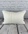 16 x 24 Hemp Pillow Turkish Cushion Natural White Pillow Cushion Cover #6194