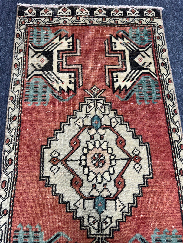 Turkish Yastik Rug 1'7" x 3'3" #24213
