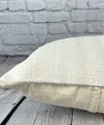 16 x 24 Hemp Pillow Turkish Cushion Natural White Pillow Cushion Cover #6194