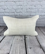 16 x 24 Hemp Pillow Turkish Cushion Natural White Pillow Cushion Cover #6159