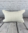 16 x 24 Hemp Pillow Turkish Cushion Natural White Pillow Cushion Cover #6183