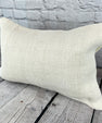 16 x 24 Hemp Pillow Turkish Cushion Natural White Pillow Cushion Cover #6183