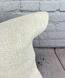 16 x 24 Hemp Pillow Turkish Cushion Natural White Pillow Cushion Cover #6183