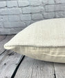 16 x 24 Hemp Pillow Turkish Cushion Natural White Pillow Cushion Cover #6183
