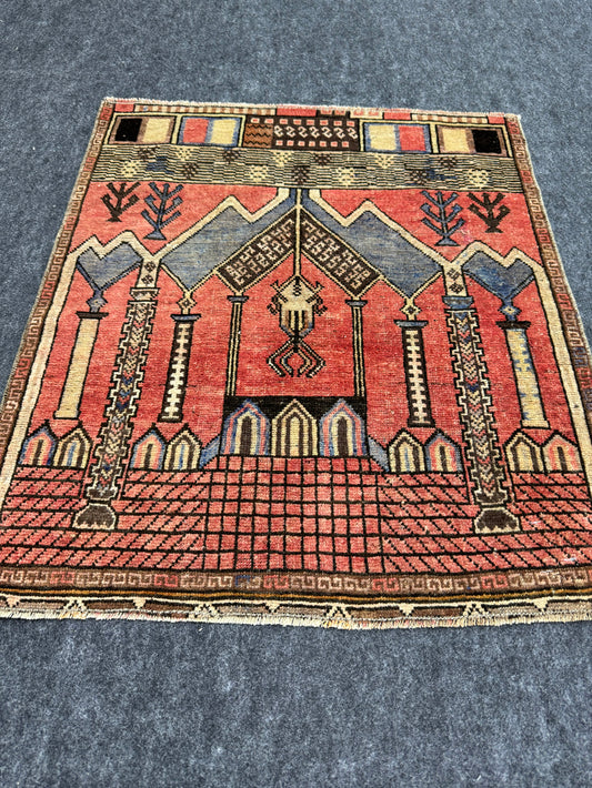 Turkish Yastik Rug 2'1" x 2'5" #24223