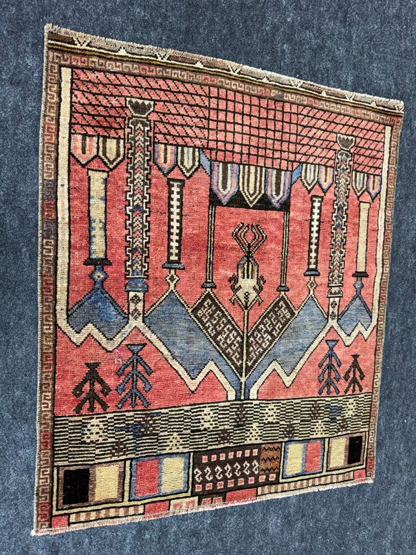 Turkish Yastik Rug 2'1" x 2'5" #24223