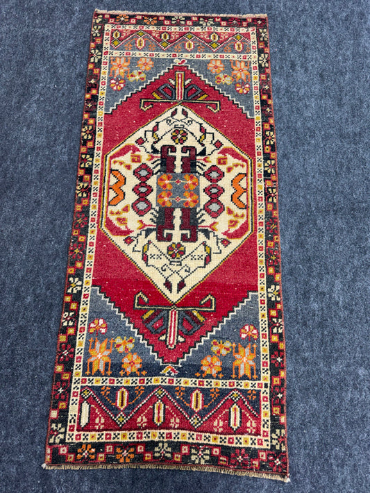 Turkish Yastik Rug 1'9" x 4'1" #24218