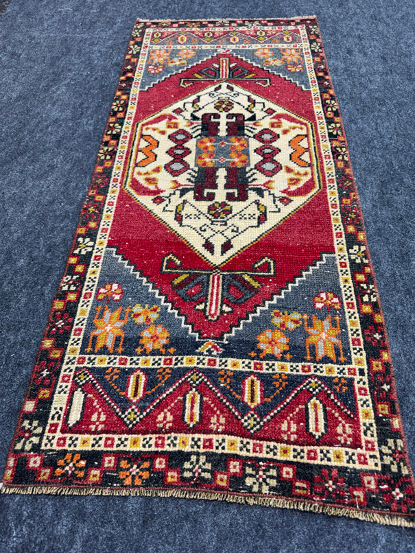Turkish Yastik Rug 1'9" x 4'1" #24218