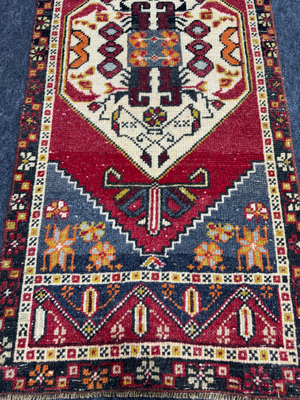 Turkish Yastik Rug 1'9" x 4'1" #24218