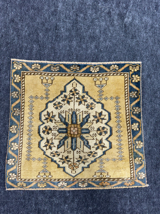 Turkish Yastik Rug 1'10" x 1'9" #24206