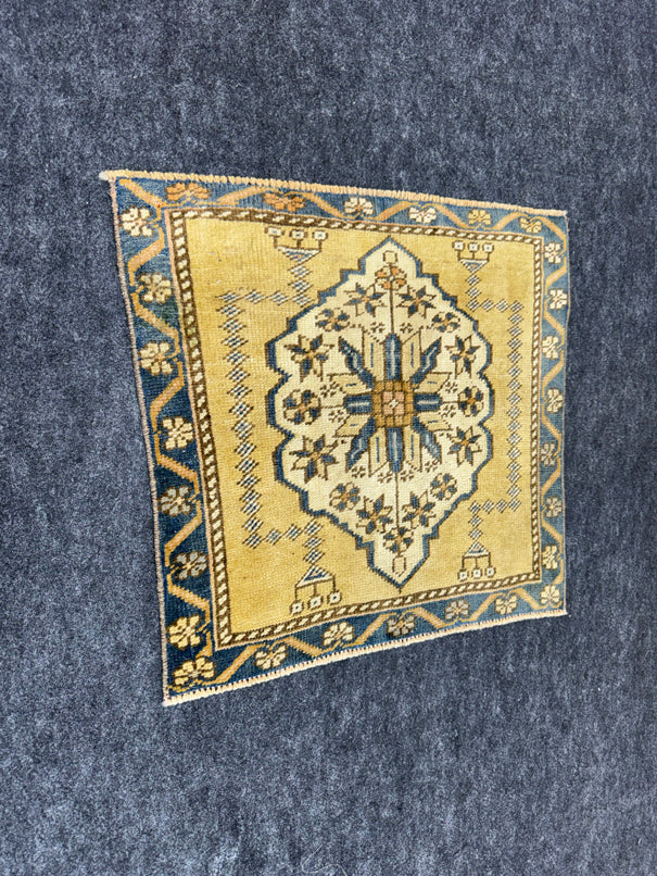 Turkish Yastik Rug 1'10" x 1'9" #24206