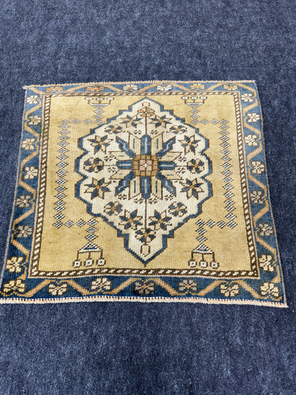 Turkish Yastik Rug 1'10" x 1'9" #24206