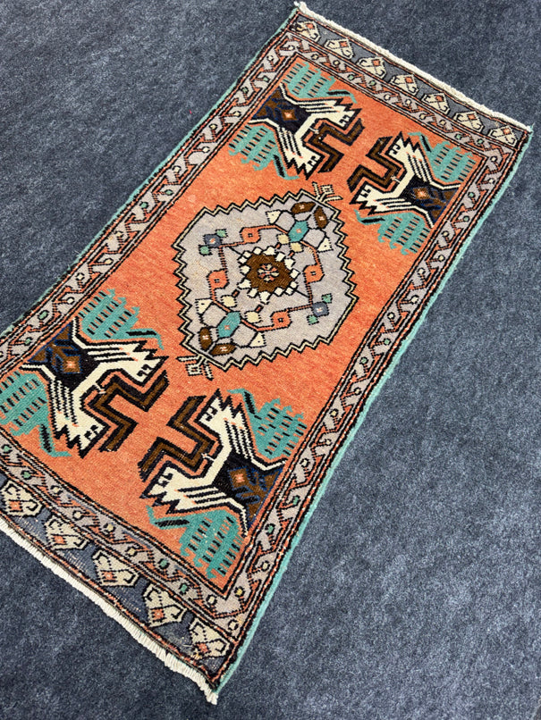 Turkish Yastik Rug 1'8" x 3'4" #24204