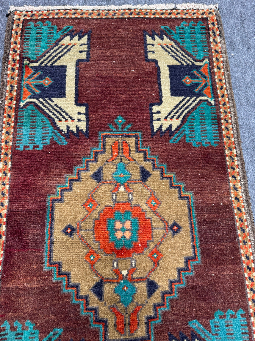 Turkish Yastik Rug 1'8" x 3'4" #24197