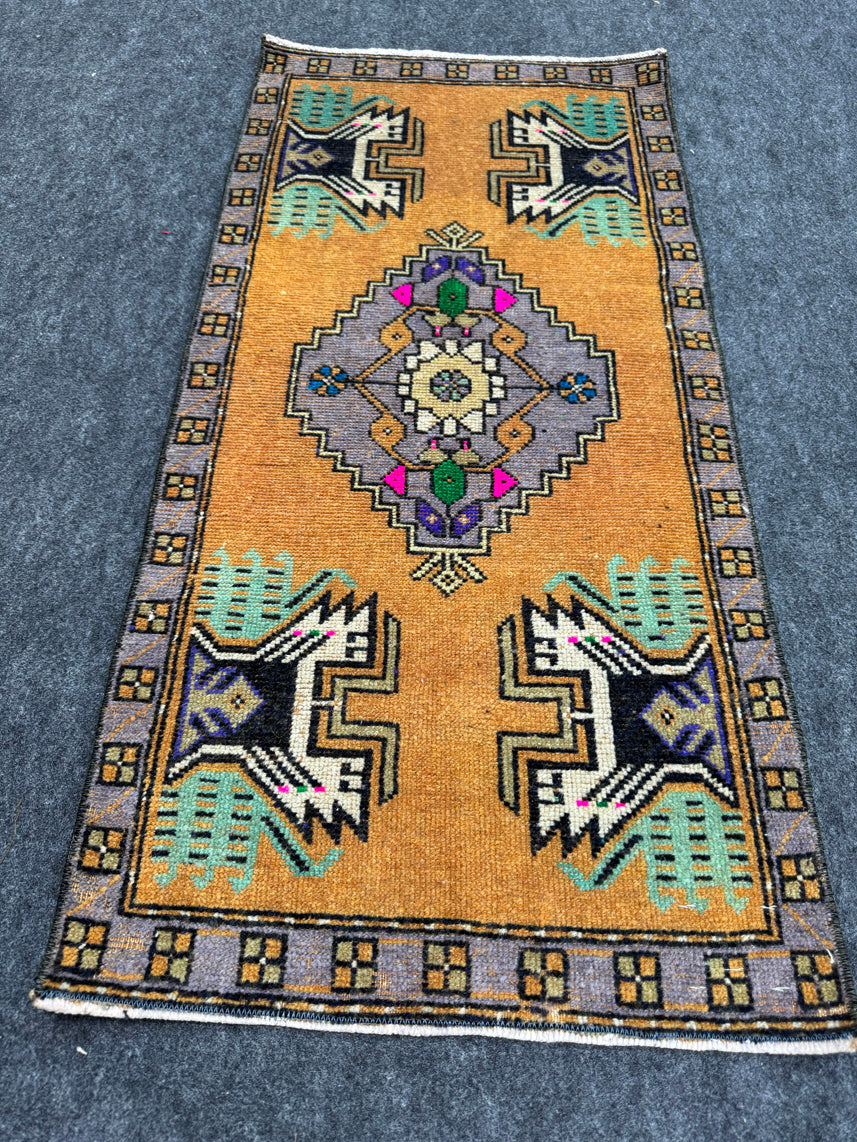 Turkish Yastik Rug 1'8" x 3'4" #24189