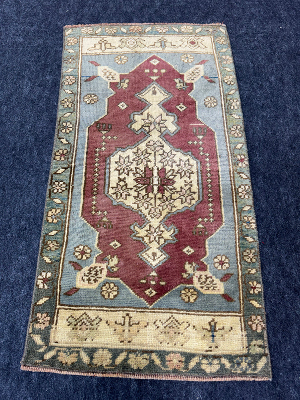 Turkish Yastik Rug 1'10" x  3'5" #24172