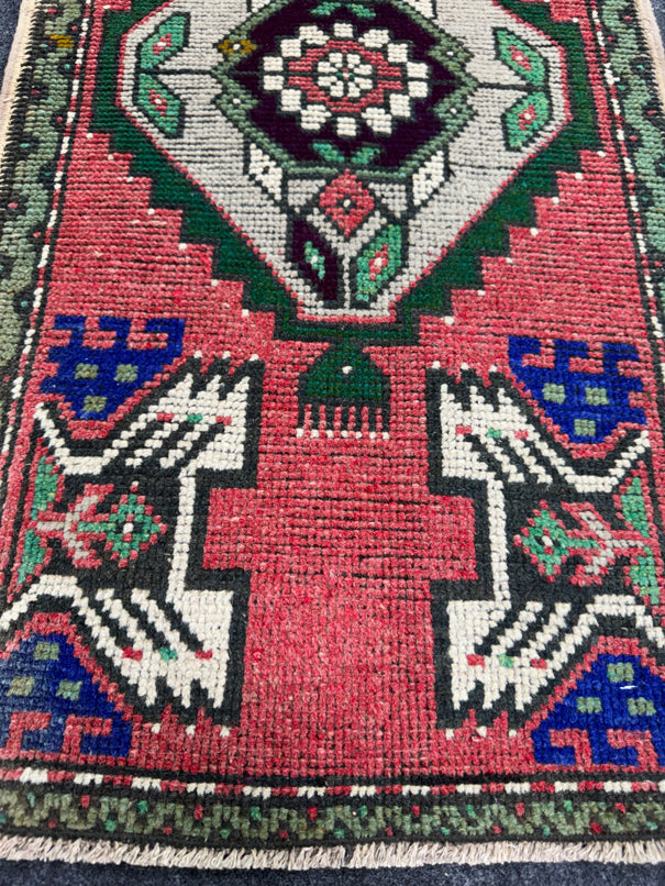 Turkish Yastik Rug 1'8" x  3' #24167
