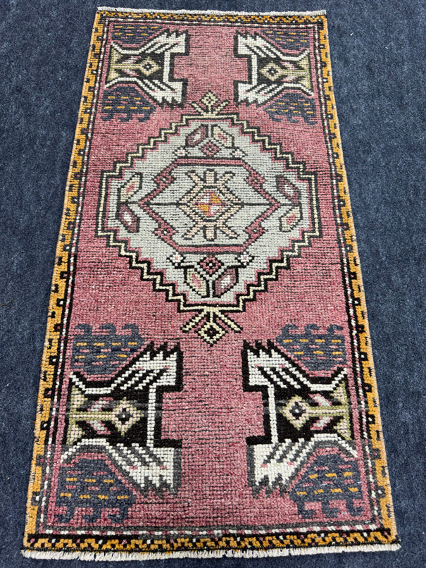 Turkish Yastik Rug  1'8" x  3'3" #24162