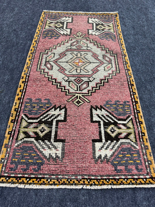Turkish Yastik Rug  1'8" x  3'3" #24162