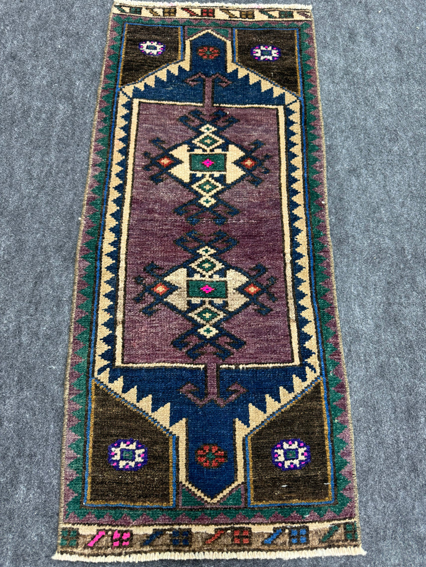 Turkish Yastik Rug 1'3" x  3' #24131