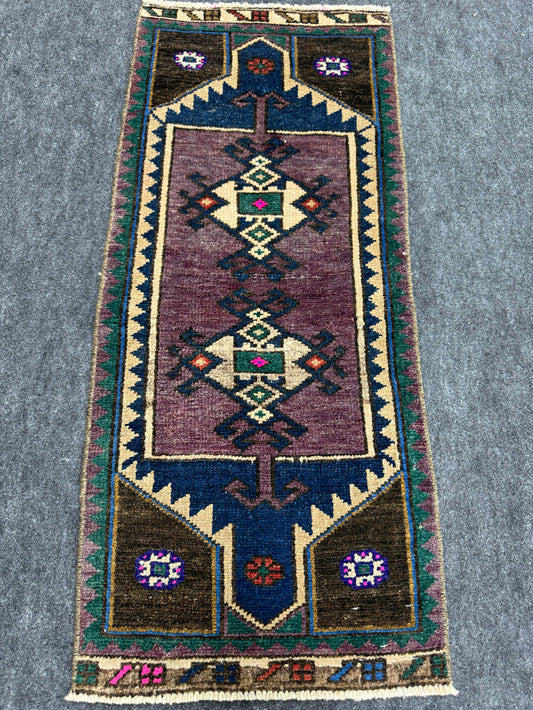 Turkish Yastik Rug 1'3" x  3' #24131