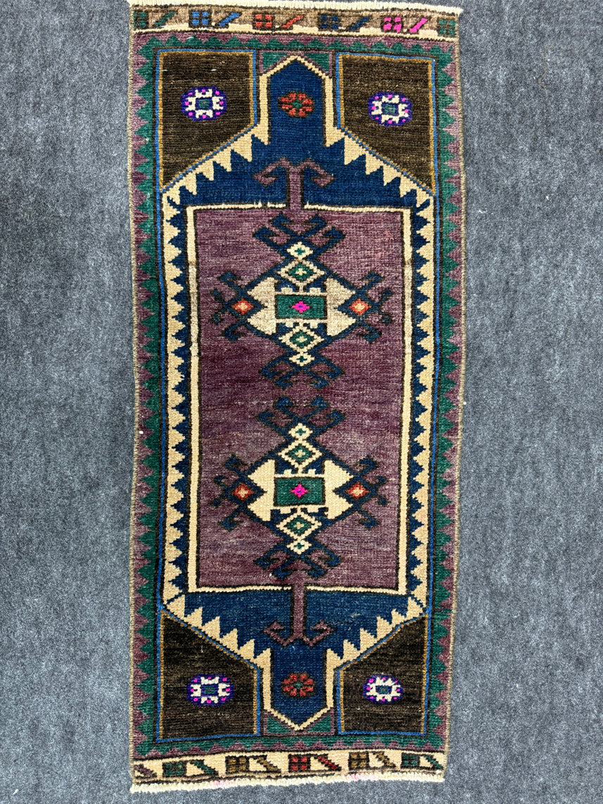 Turkish Yastik Rug 1'3" x  3' #24131
