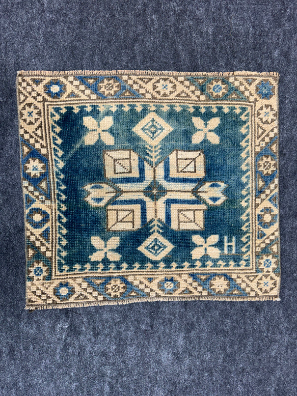 Turkish Yastik Rug 2'1" x  1'10" #24133