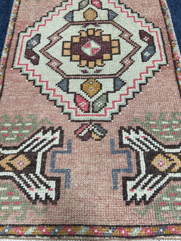 Turkish Yastik Rug 1'8" x 3'2" #24136
