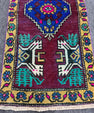 Turkish Yastik Rug  1'6" x  3'2" #24106