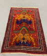 Oriental Handmade Vintage Rug  2'11" x 4'4" #21453