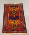 Oriental Handmade Vintage Rug  2'11" x 4'4" #21453