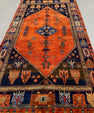 Oriental Handmade Vintage Rug 5'1" x 9'5" #21452