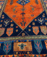 Oriental Handmade Vintage Rug 5'1" x 9'5" #21452