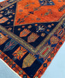 Oriental Handmade Vintage Rug 5'1" x 9'5" #21452