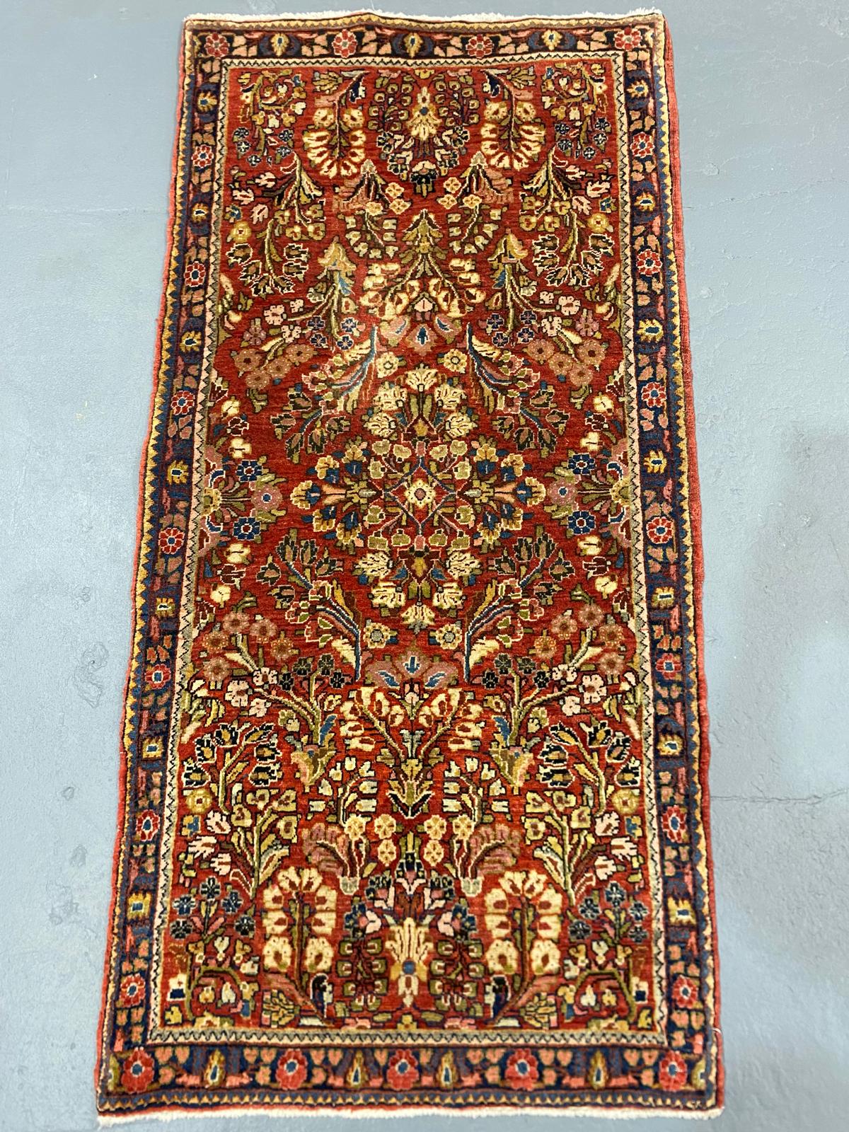 Oriental Handmade Vintage Rug 2'3" x 4'9" #21450