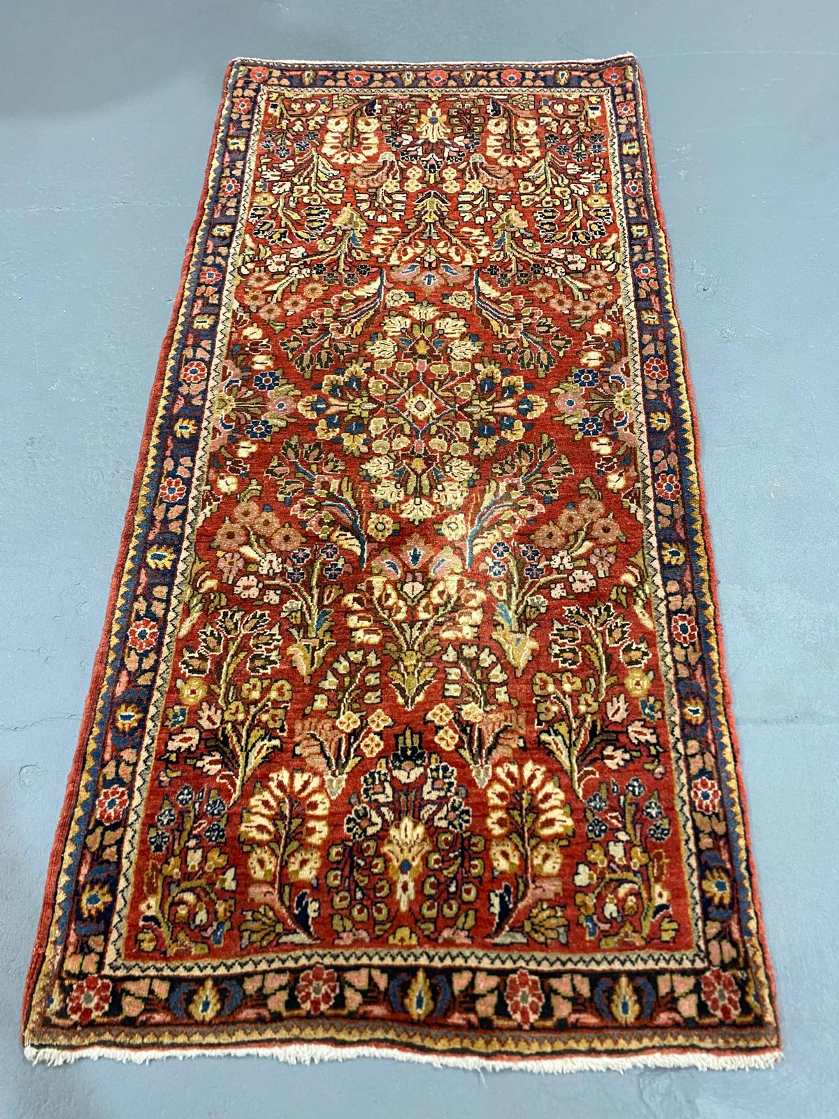 Oriental Handmade Vintage Rug 2'3" x 4'9" #21450